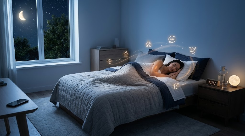 Healthy bedtime habits that support metabolism and overnight fat burning