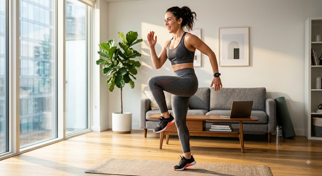 How to Burn Fat at Home Without Equipment for Busy Professionals How to burn fat at home without equipment for busy professionals illustration