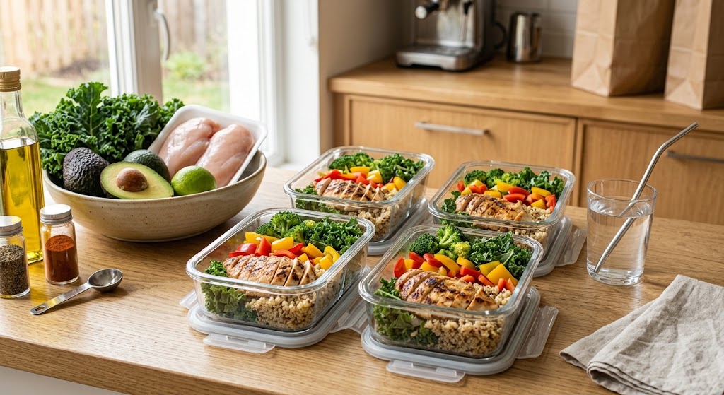 Which Exercises Burn the Most Belly Fat Without Going to the Gym? Balanced nutrition and protein meal to support belly fat reduction