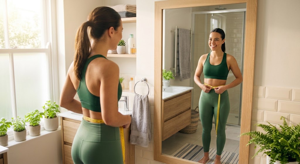 How Long Does It Take to See Results From a Calorie Deficit? Tracking weekly weight loss progress and waist measurements