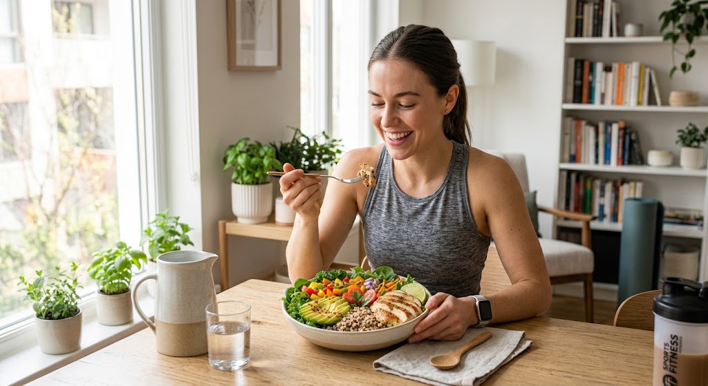 Calorie Deficit Without Feeling Hungry Eating high protein and fiber foods to stay full during weight loss