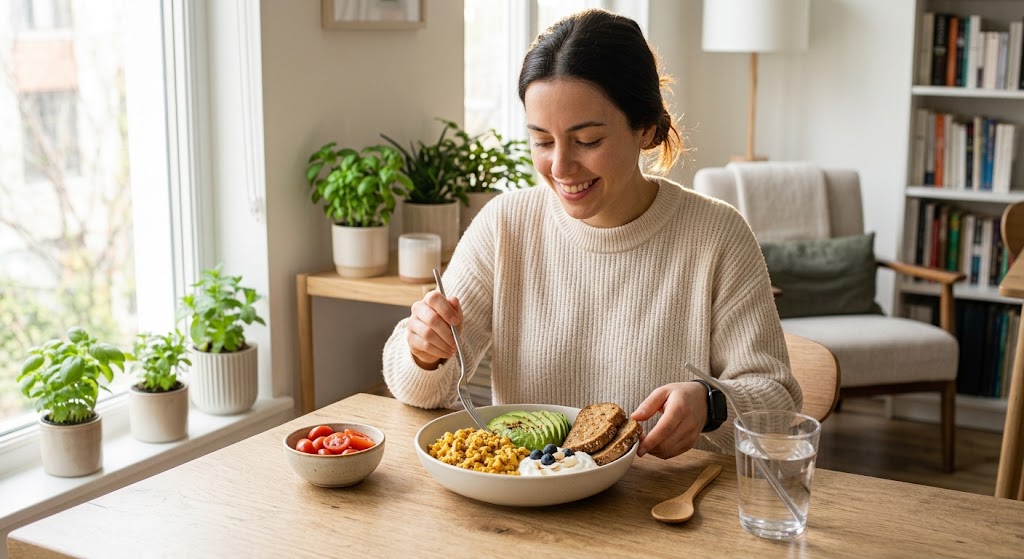 High protein meal to break weight loss plateau