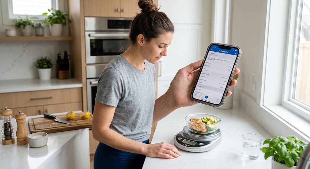 Consistent calorie deficit but no weight loss tracking food on scale