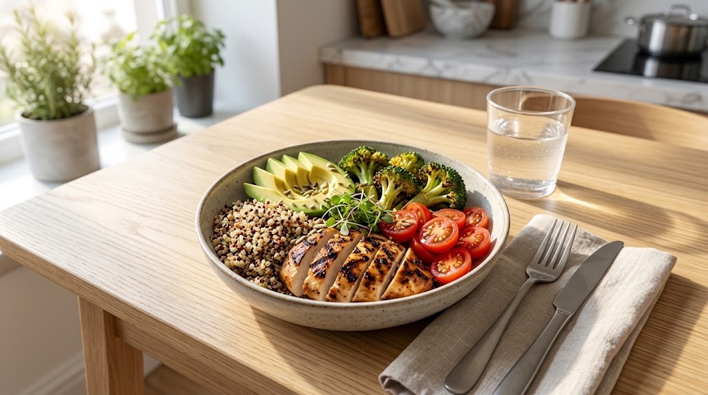 Best foods to eat in a calorie deficit high satiety plate