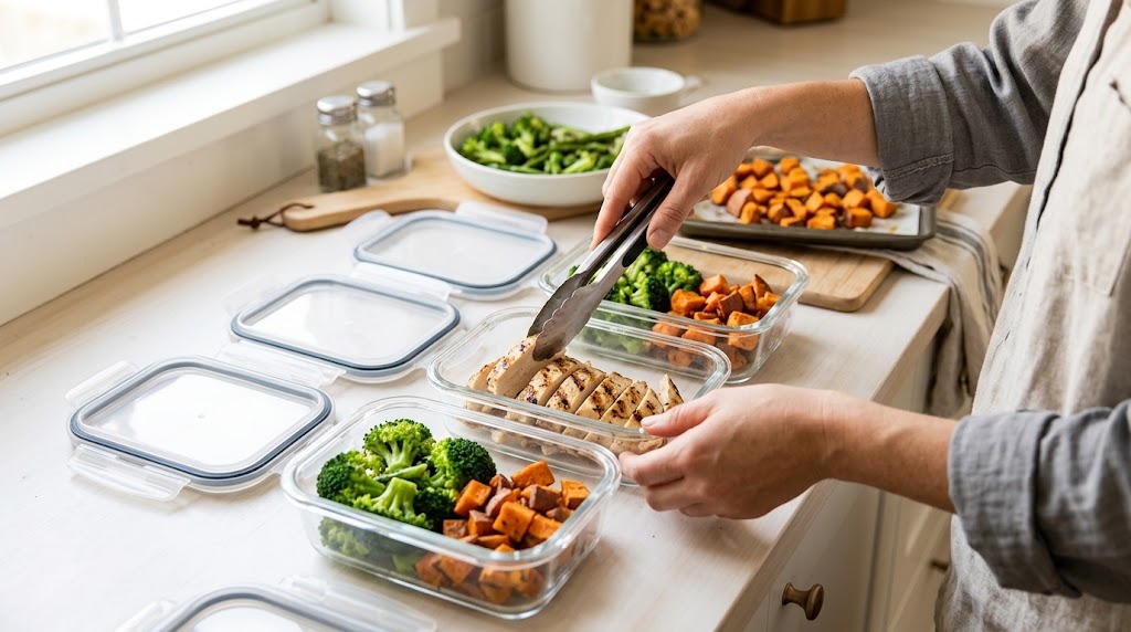 Building balanced meals with best foods to eat in a calorie deficit
