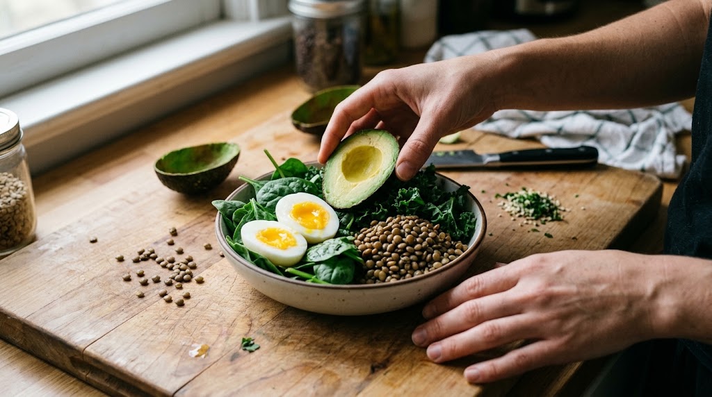 How to lose weight without exercise using protein and fiber meals