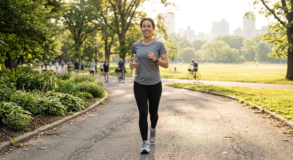 Does walking reduce belly fat main concept