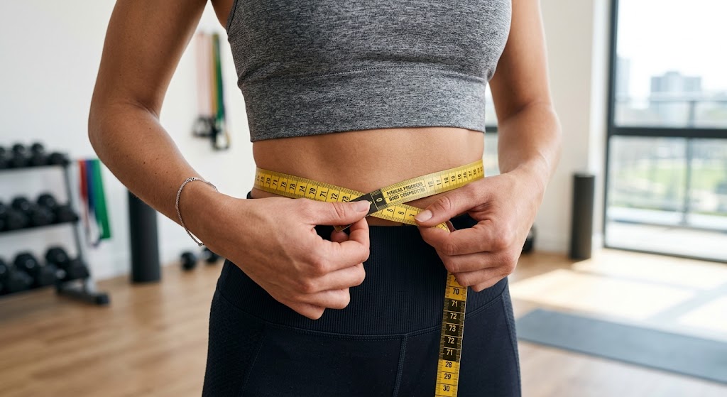 shredsmartlyWhy weight fluctuates during a fat loss journey waist measurement tracking
