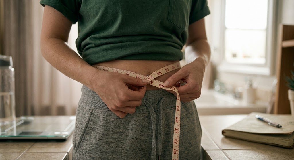 Water weight vs fat loss tracking waist measurements