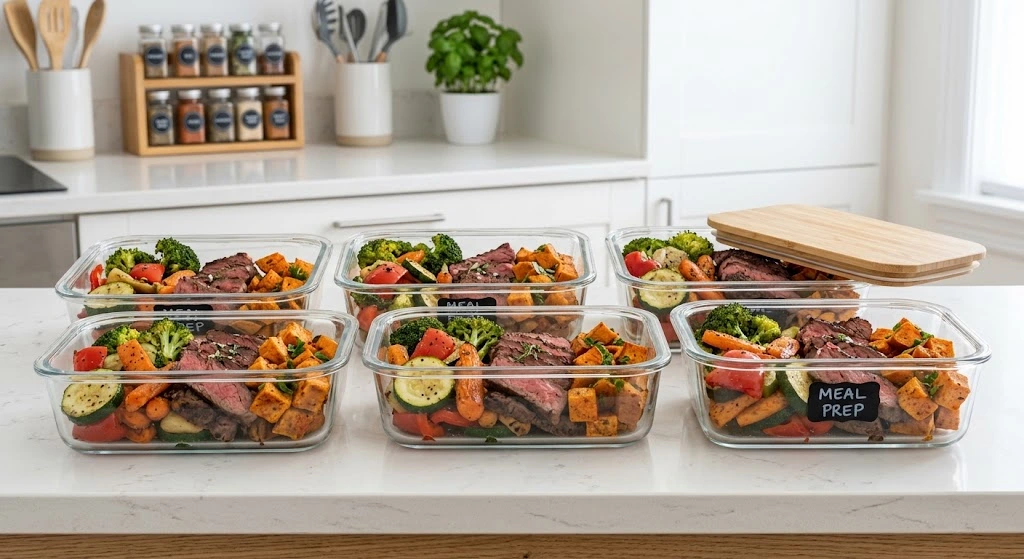 High-Protein Diet Plan for Weight Loss weekly meal structure