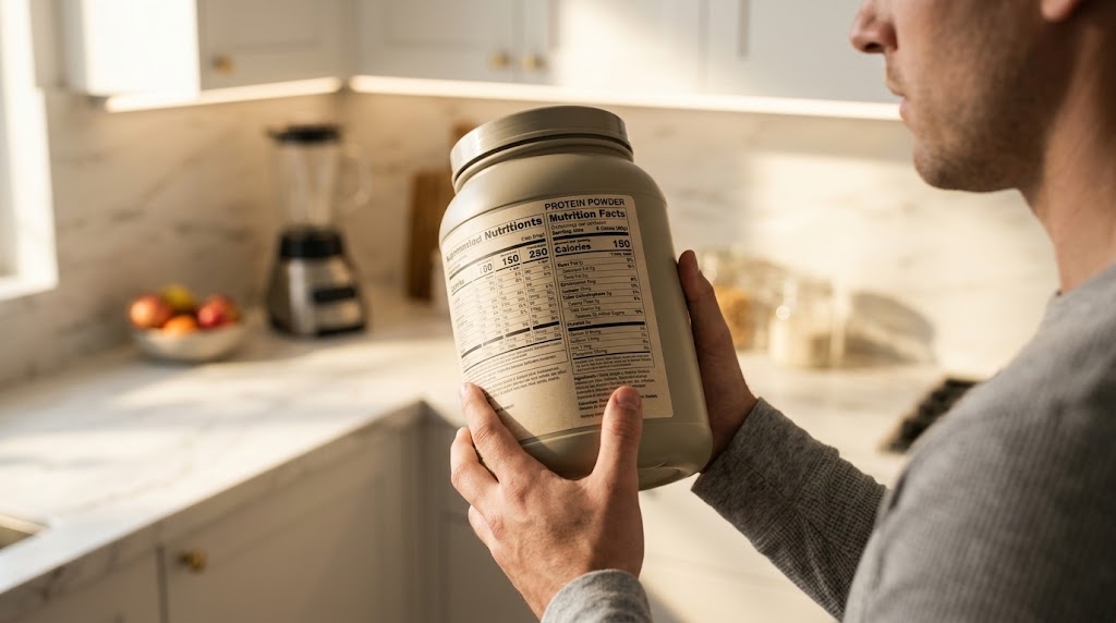 How to choose protein shakes for weight loss nutrition label